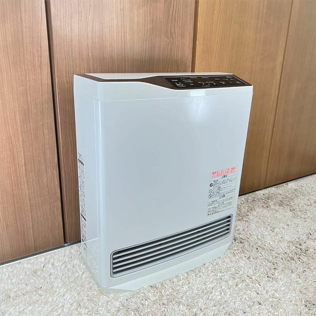 美品!2021年製ガスファンヒーターRinnai RC-T5801ACP LPG