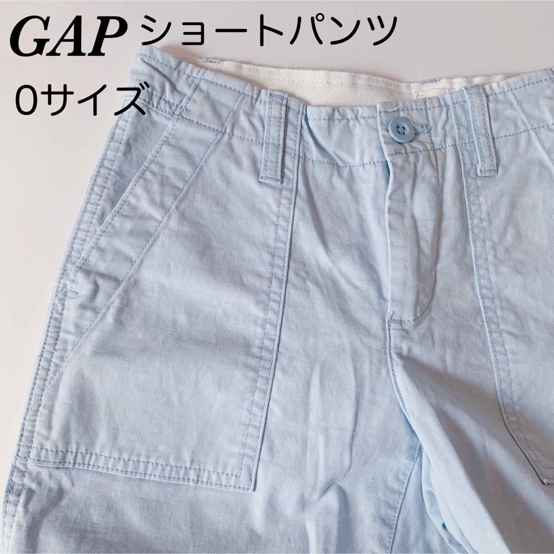 GAP(ギャップ)のGAP  ハーフパンツ 綺麗な水色 S〜M チノパン ショートパンツ レディースのパンツ(ショートパンツ)の商品写真