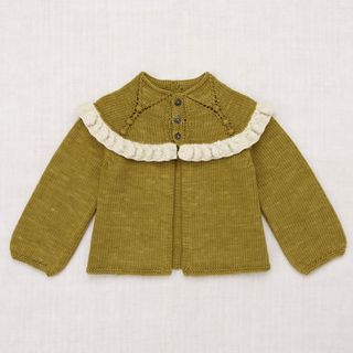 Misha & Puff - Misha&Puff Ruffle Cardigan, Tarragon 3Yの通販 by