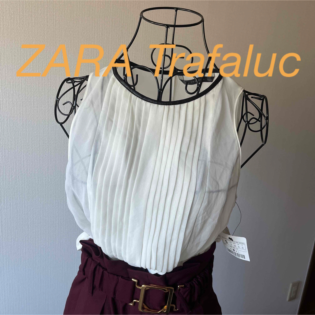 ZARA(ザラ)の最終値下げ！未使用、タグ付き！ZARA Trafaluc  ブラウス レディースのトップス(シャツ/ブラウス(半袖/袖なし))の商品写真