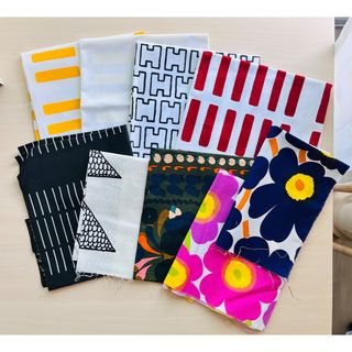 希少⭐︎marimekko マリメッコ キャンバス生地 ストライプ