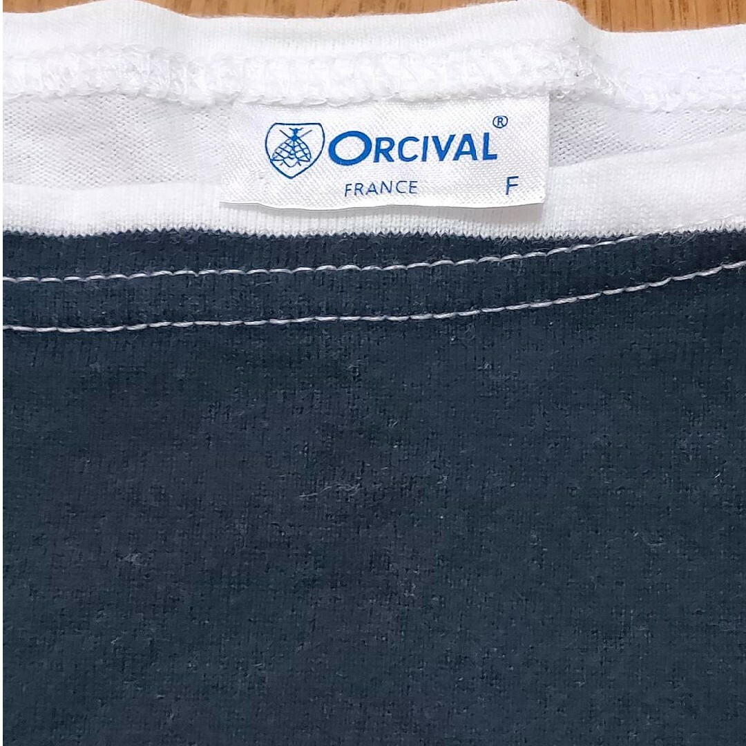 ORCIVAL(オーシバル)のオーシバル　Ｔシャツ　ボーダー　Orcival レディースのトップス(Tシャツ(半袖/袖なし))の商品写真