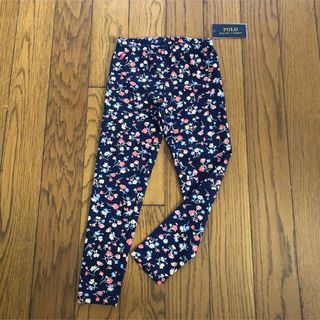 ポロラルフローレン(POLO RALPH LAUREN)のRalph Lauren新品ガールズ用花柄レギンス　ストレッチ　130(パンツ/スパッツ)