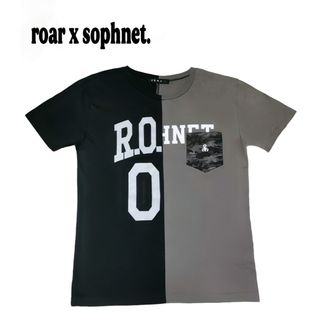 新品 roar ﾊﾞｯｸﾌﾟﾘﾝﾄｼｬﾂ 限定 ﾛｱｰ roarguns