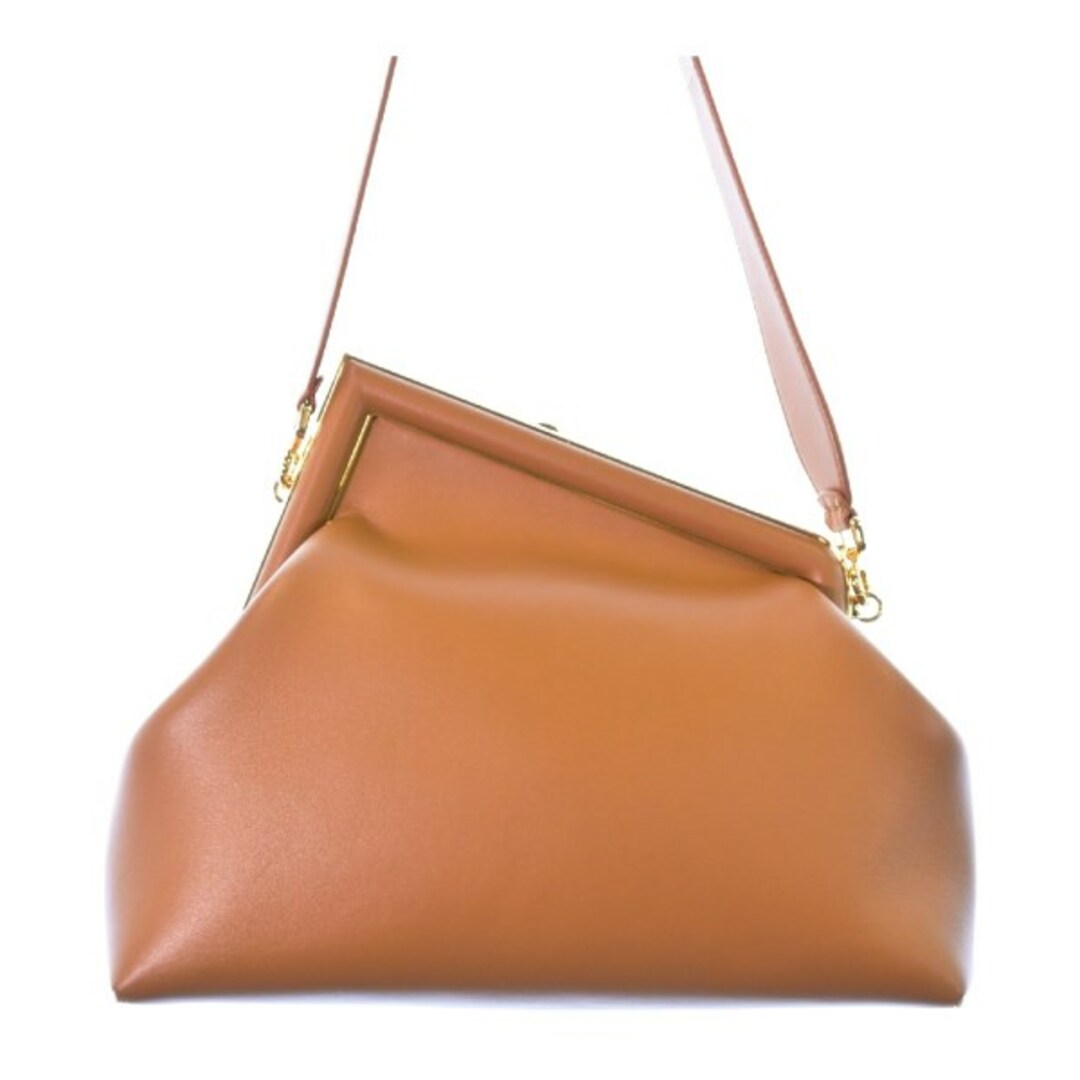 FENDI フェンディ ショルダーバッグ - キャメル - ショルダーバッグ