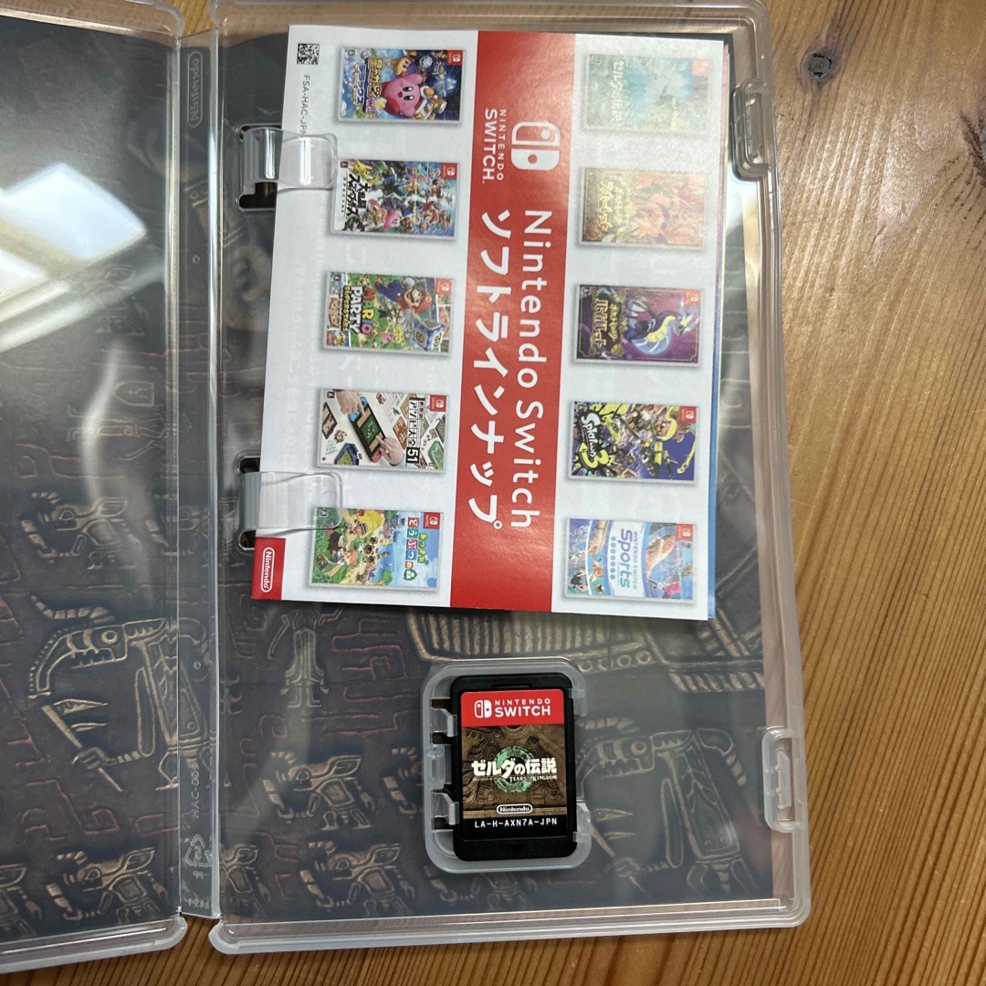Nintendo Switch(ニンテンドースイッチ)のゼルダの伝説　ティアーズ オブ ザ キングダム Switch エンタメ/ホビーのゲームソフト/ゲーム機本体(家庭用ゲームソフト)の商品写真