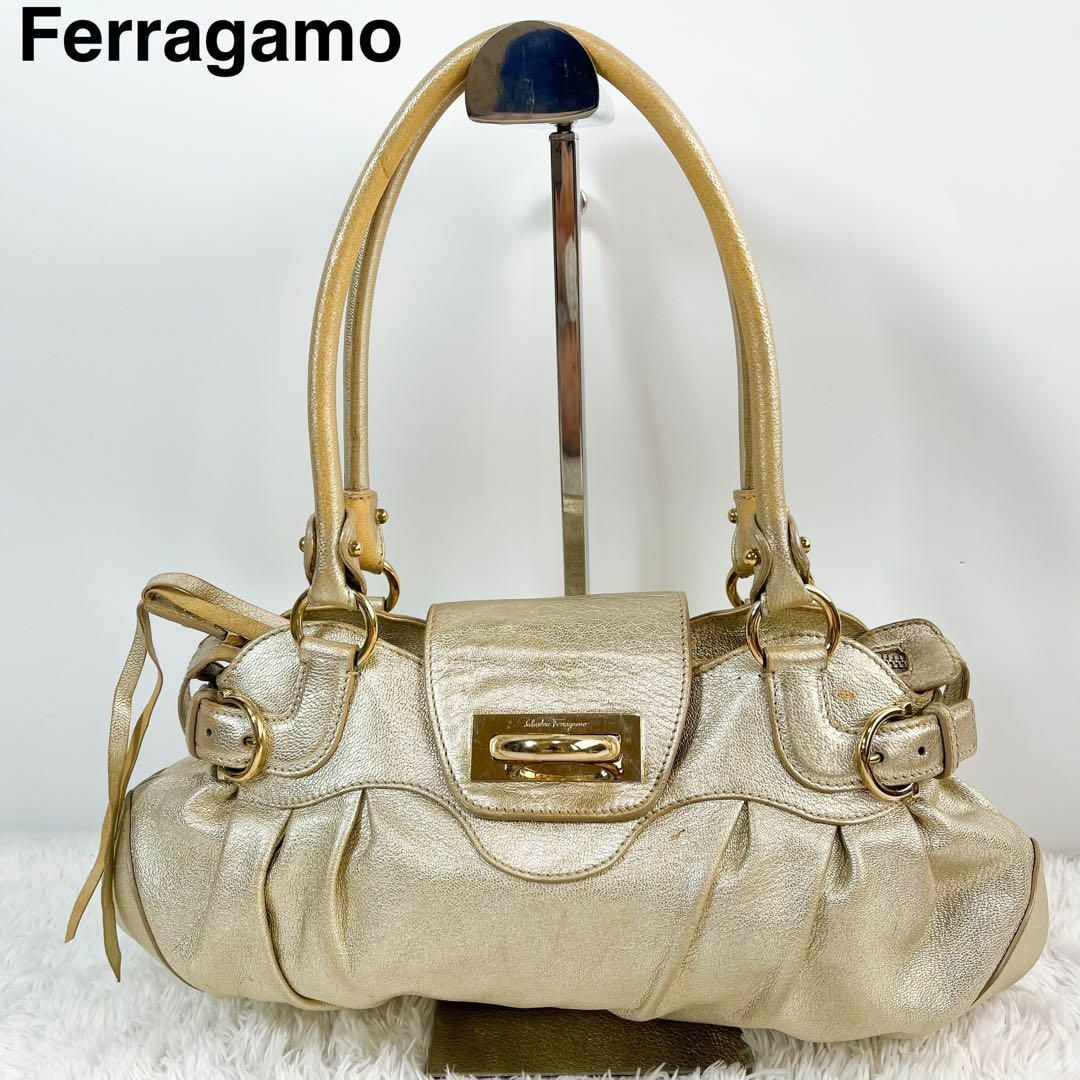 Salvatore Ferragamo - 希少色サルバトーレフェラガモ ガンチー二