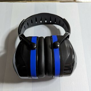 防音用 イヤーマフ AVANTEK 黒 青 遮音値34dB(個人装備)