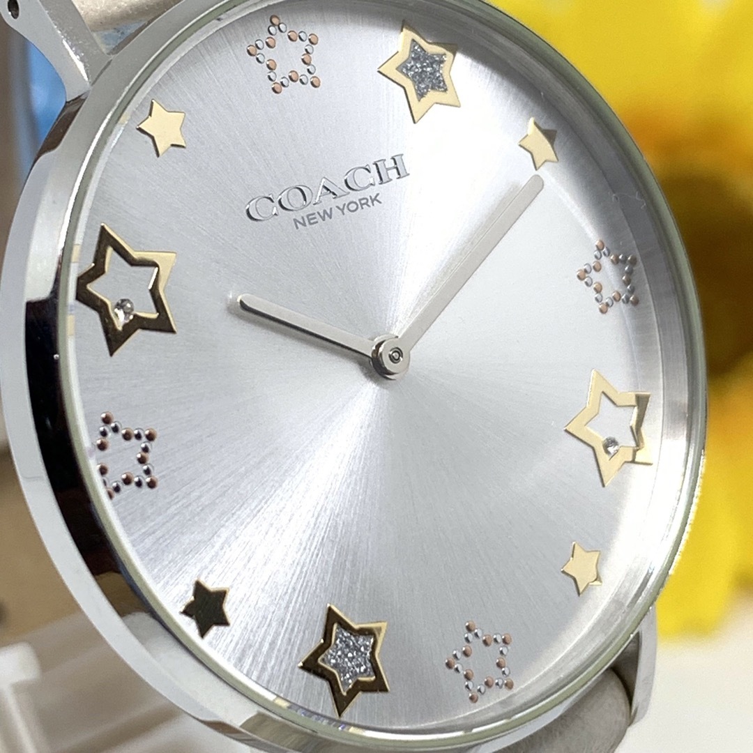 【COACH】コーチ　腕時計　レディース　人気　星柄　新品電池です☆