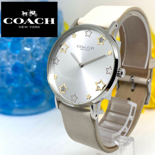 【COACH】コーチ　腕時計　レディース　人気　星柄　新品電池です☆