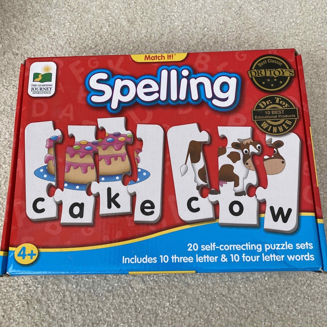 The learning journey Spelling 4+ キッズ/ベビー/マタニティのおもちゃ(知育玩具)の商品写真