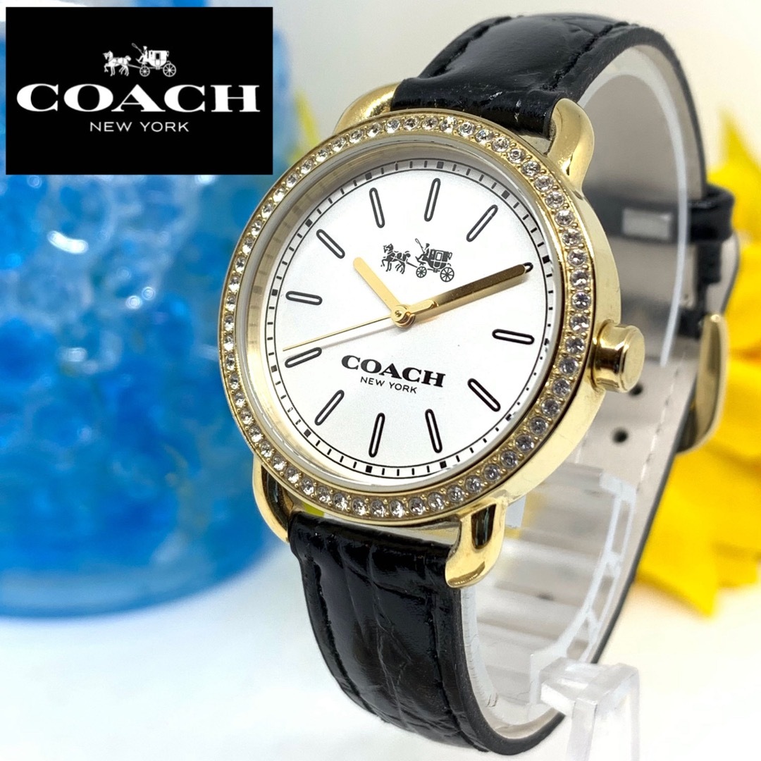 COACH - 【COACH】コーチ 腕時計 レディース スワロフスキー 新品 ...