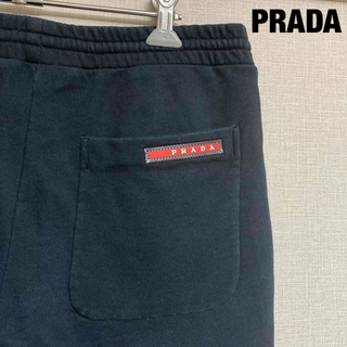 プラダ(PRADA)の[美品] PRADA プラダ　スウェットパンツ　M  黒(その他)