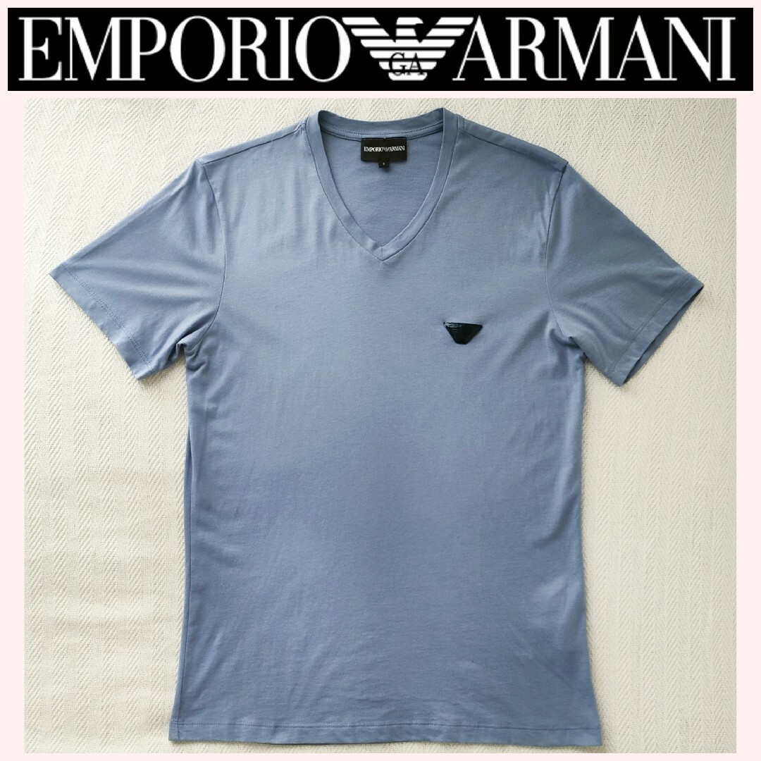 【美品】EMPORIO ARMANI　エンポリオ アルマーニ　メンズTシャツ S