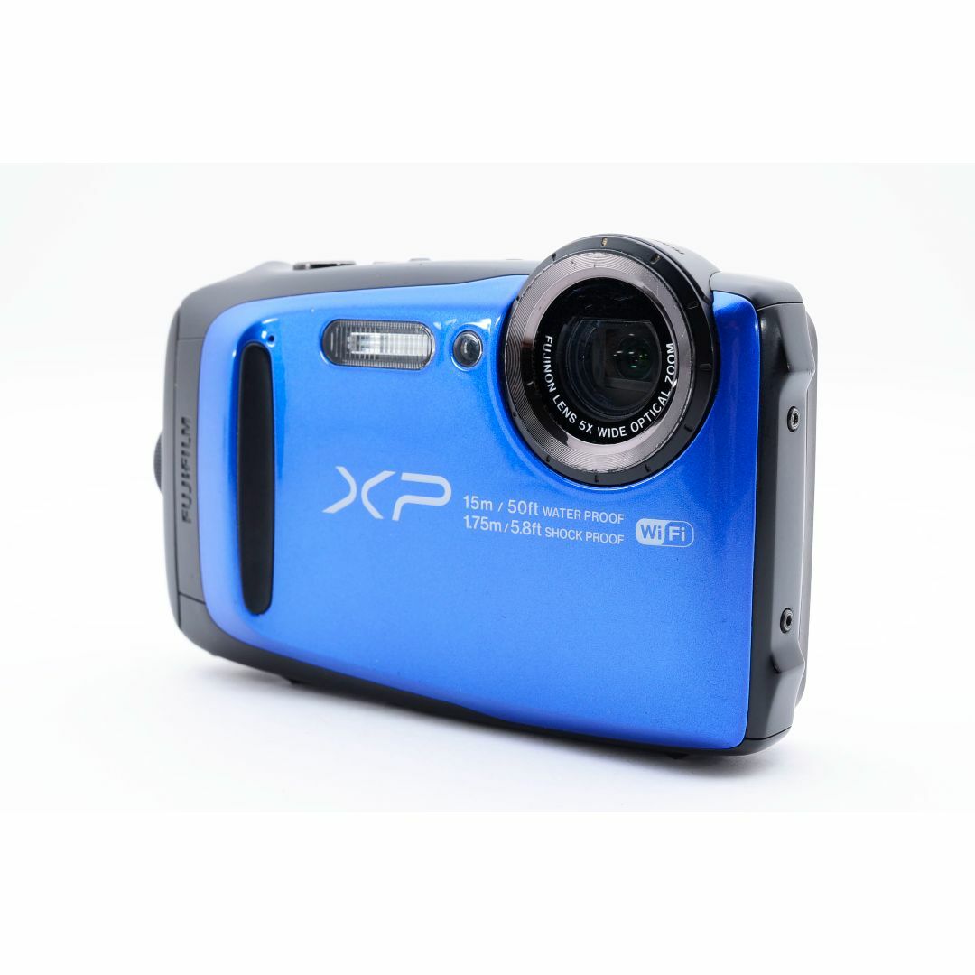 ☆ 富士フイルム FUJIFILM Finepix XP90 ブルー 防水防塵