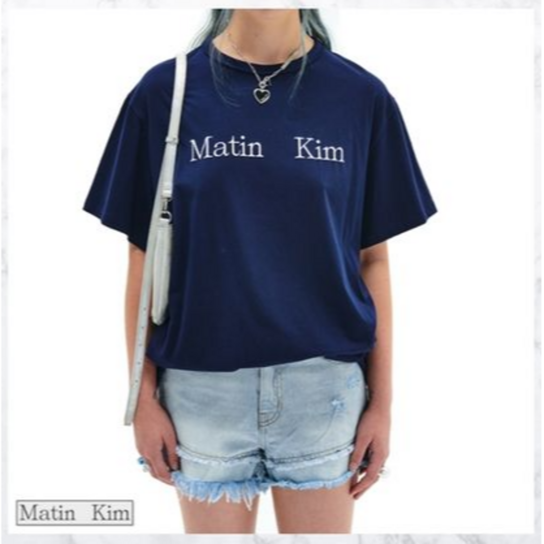 韓国 Matin Kim MATIN TOP Tシャツ ベーシック 半袖 新品