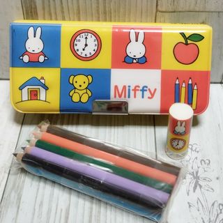 ミッフィー(miffy)の昭和レトロ【ミッフィー】ミニ色鉛筆セット🎨(キャラクターグッズ)