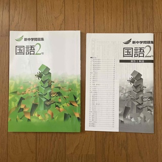 新中学問題集国語　2年(語学/参考書)