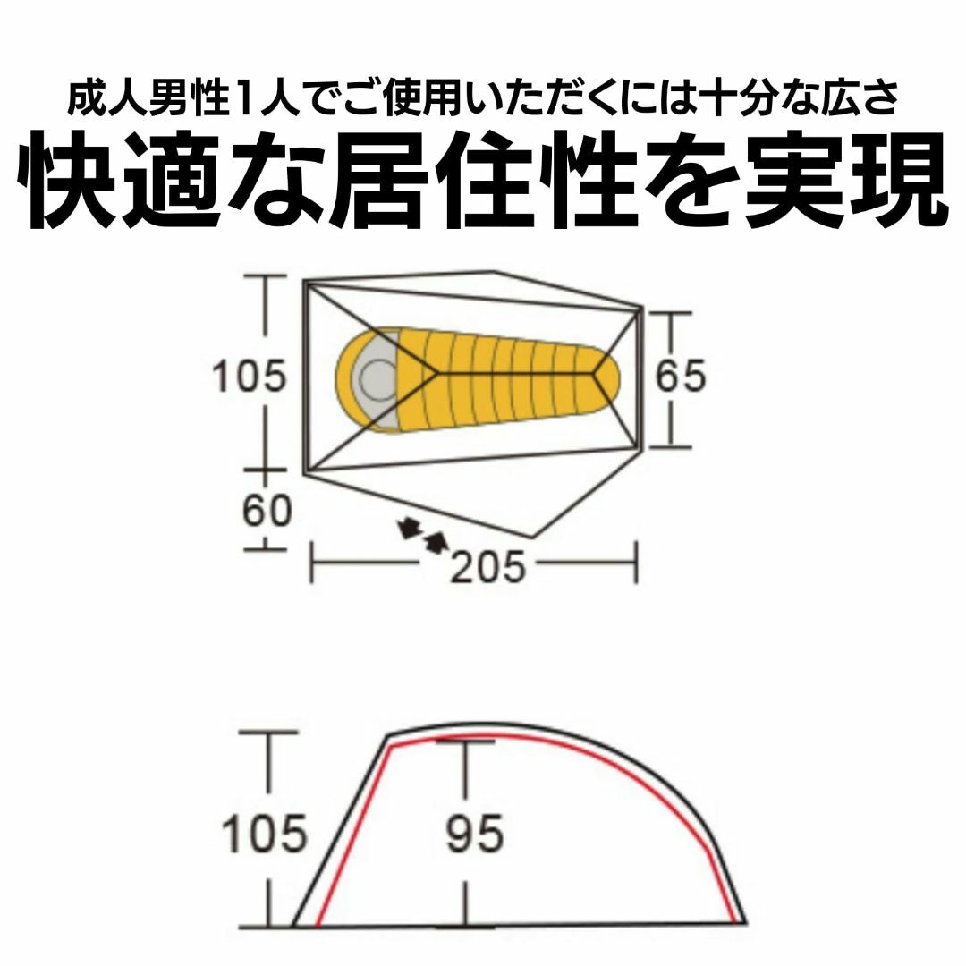 モビガーデン LIGHT WINGS 1 JPN 軽量 山岳 非メッシュ インナ