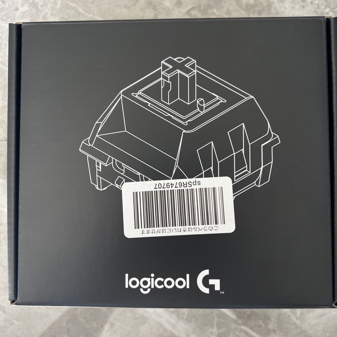 Logicool(ロジクール)の✩ Logicool G GX RED LINEAR ✩ ジャンク扱い 値下げ スマホ/家電/カメラのPC/タブレット(PC周辺機器)の商品写真