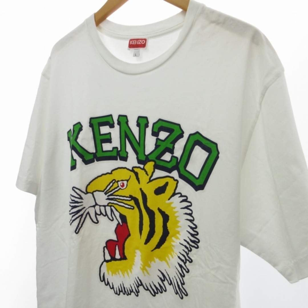 新品 Kenzo ケンゾー タイガープリント Tシャツ ホワイト