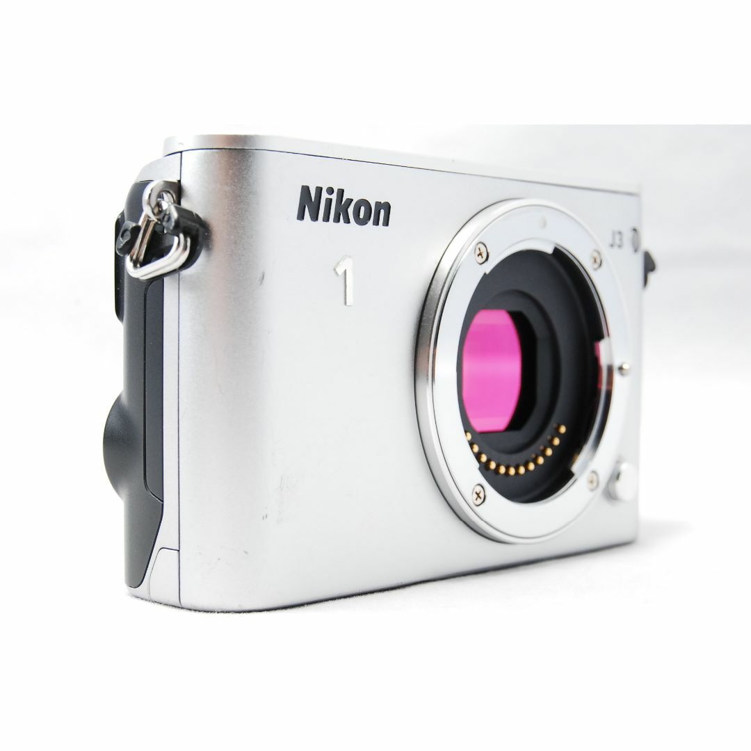プッシュされた製品 Nikon 1 J3 ボディ シルバー ミラーレス一眼