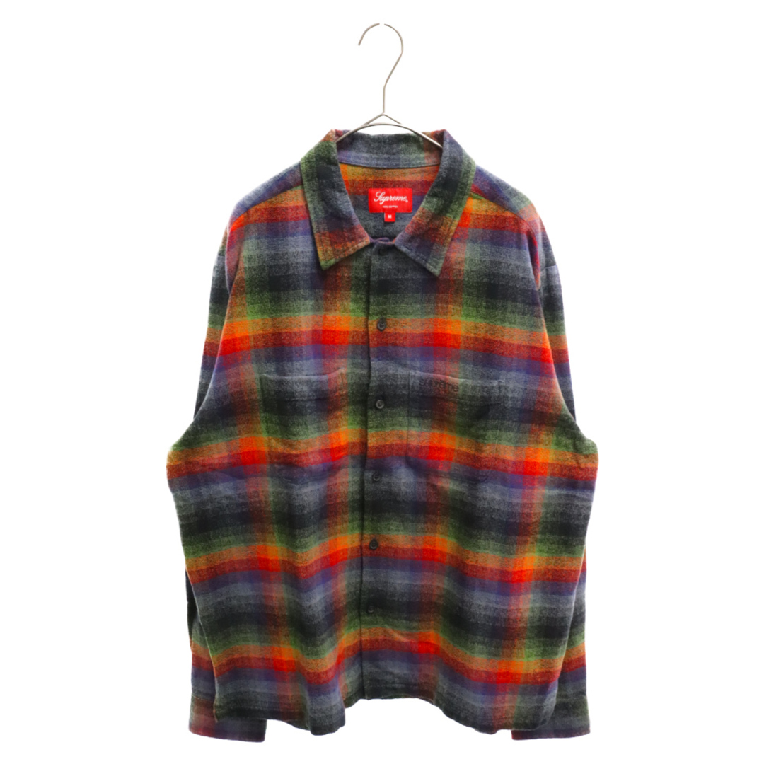 SUPREME シュプリーム 21SS Plaid Flannel Shirt フランネルチェック長袖シャツ マルチカラーのサムネイル