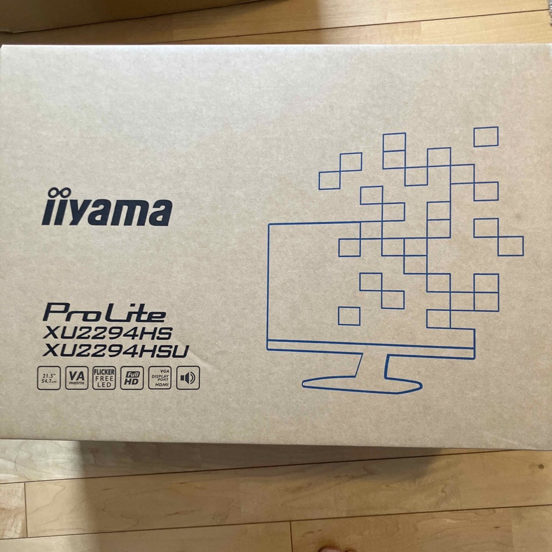 iiyama(イーヤマ)の新品　Iiyama ProLite XU2294HS 21.5型液晶モニター スマホ/家電/カメラのPC/タブレット(ディスプレイ)の商品写真