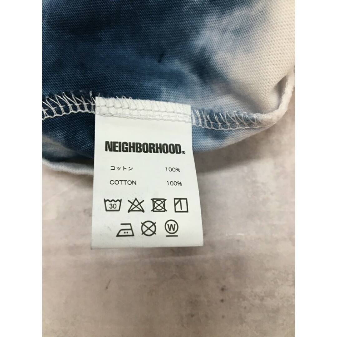 NEIGHBORHOOD TYE DYE CREWNECK SS NAVY ネイバーフッド タイダイ Tシャツ 23ss  231PCNH-CS01S【中古】【004】