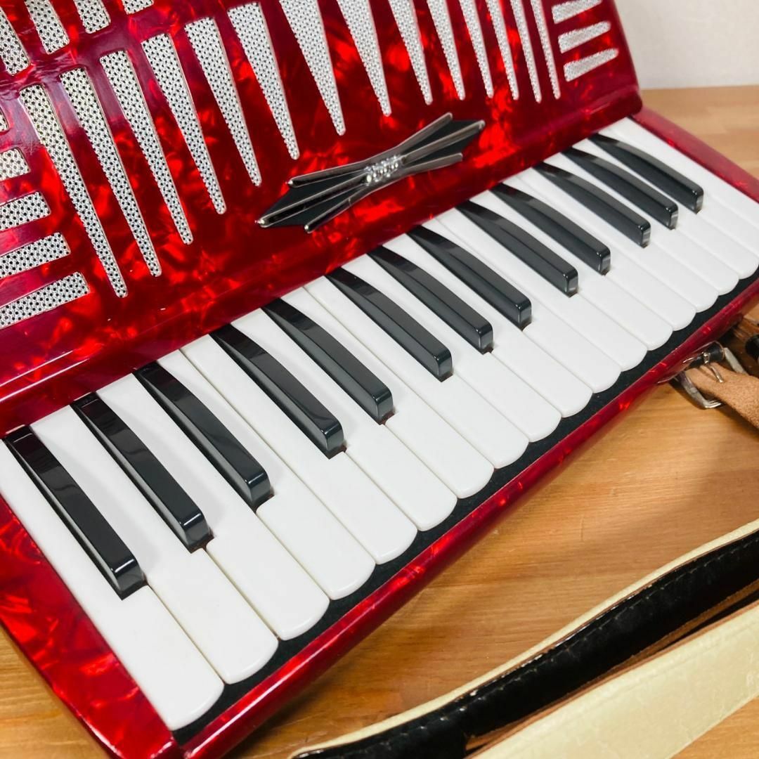 ヤマハ - ケース付き♪ YAMAHA ヤマハ アコーディオン 32鍵盤 21ベース