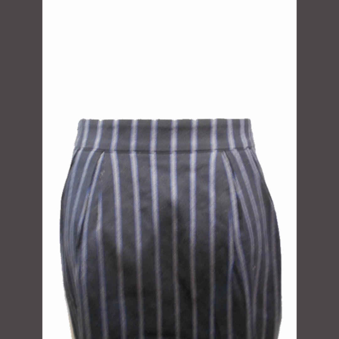 anatelier(アナトリエ)のアナトリエ ANATELIER スカート ストライプ ウール混 36 ネイビー レディースのスカート(その他)の商品写真