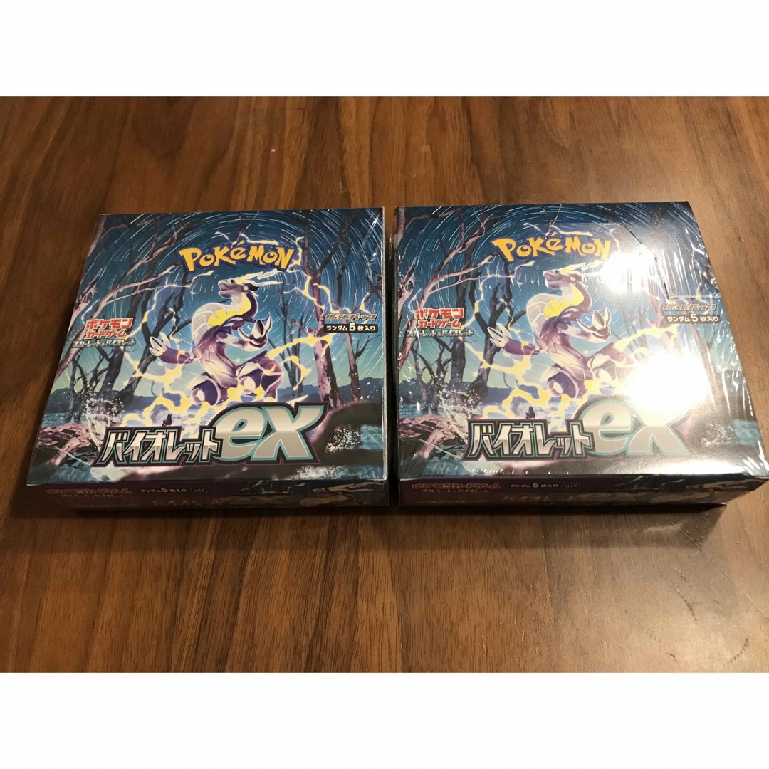 ポケモン - ポケモンカード バイオレットEX 2box シュリンク付き 新品