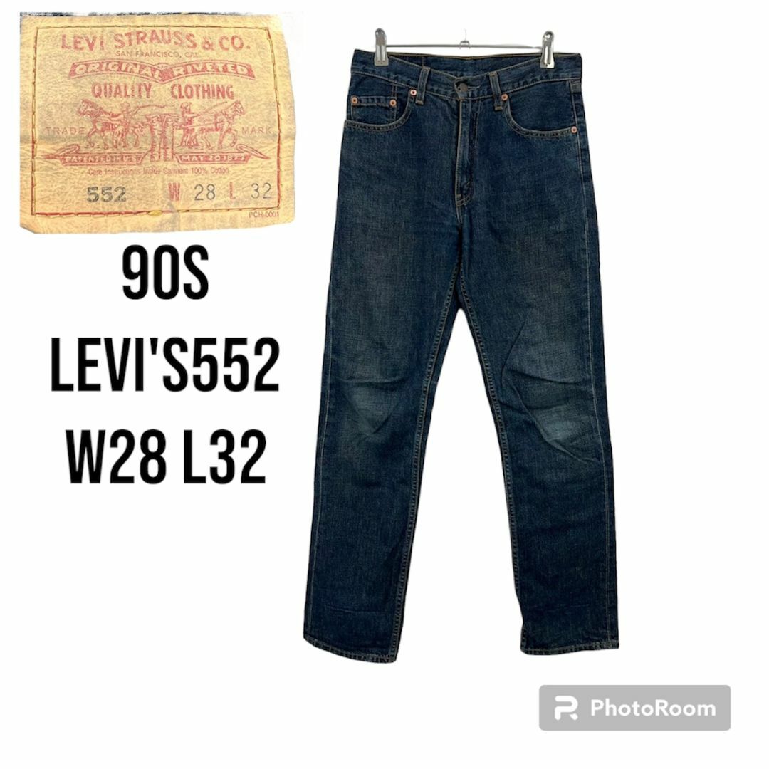 90年代　Levi’s552　リーバイス　W28 L32　フィリピン製 | フリマアプリ ラクマ