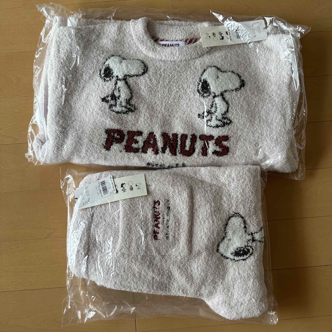 ルームウェア パジャマ 【PEANUTS】総柄ジャガードプルオーバー　パンツ