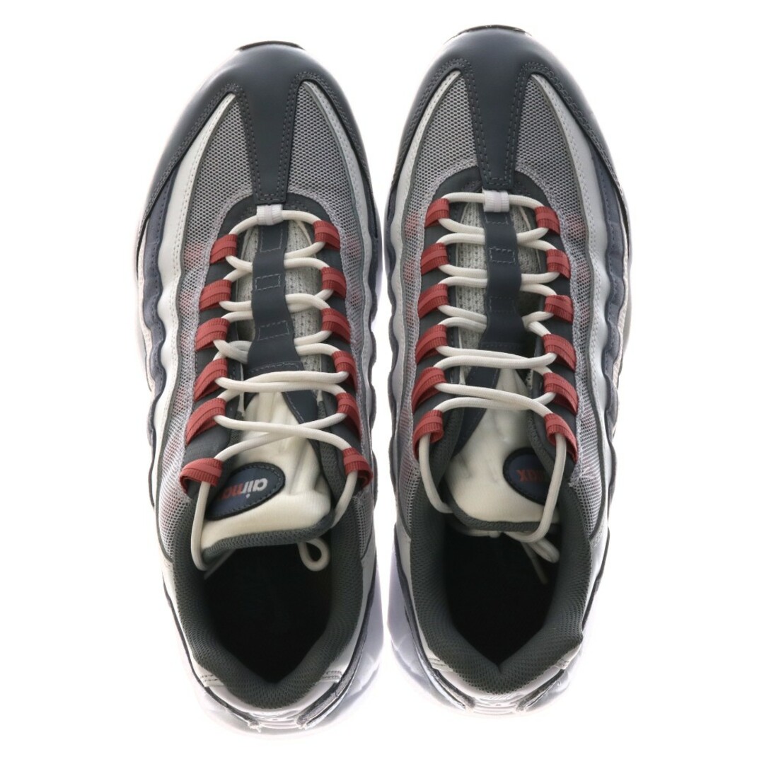 NIKE ナイキ AIR MAX 95 Vast Grey Red Stardust エアマックス95 レースアップ ローカットスニーカー  DM0011-008 ホワイト US11/29.0cm