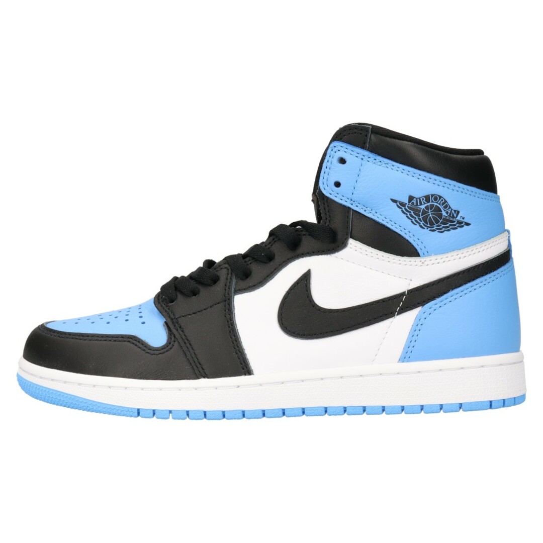 NIKE ナイキ AIR JORDAN 1 RETRO HI OG UNIVERSITY BLUE DZ5485-400 エアジョーダン1ハイOG ユニバーシティブルー ハイカットスニーカー US8/26cm ホワイト/ブルー