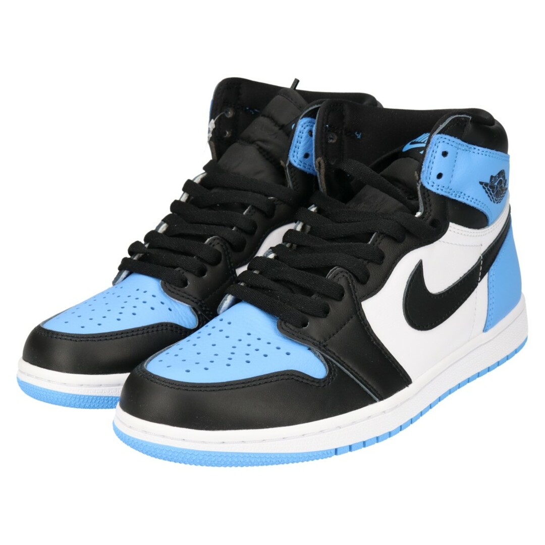 NIKE ナイキ AIR JORDAN 1 RETRO HI OG UNIVERSITY BLUE DZ5485-400 エアジョーダン1ハイOG ユニバーシティブルー ハイカットスニーカー US8/26cm ホワイト/ブルー