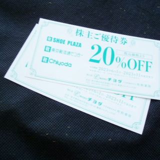 ◆チヨダ　株主優待券　20% OFF　2枚　M8-1(ショッピング)