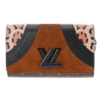 ルイヴィトン(LOUIS VUITTON)のルイヴィトン モノグラム ポルトフォイユ ツイストチェーン レオパード チ(その他)