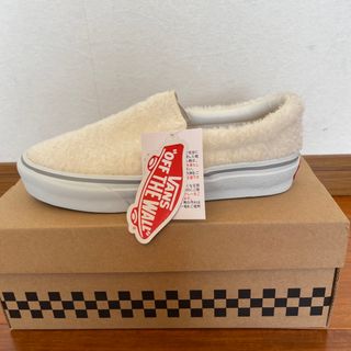 ヴァンズ(VANS)のnicoco ⭐︎様専用　Vans スリッポン   ファー　ナチュラル22cm(スリッポン)