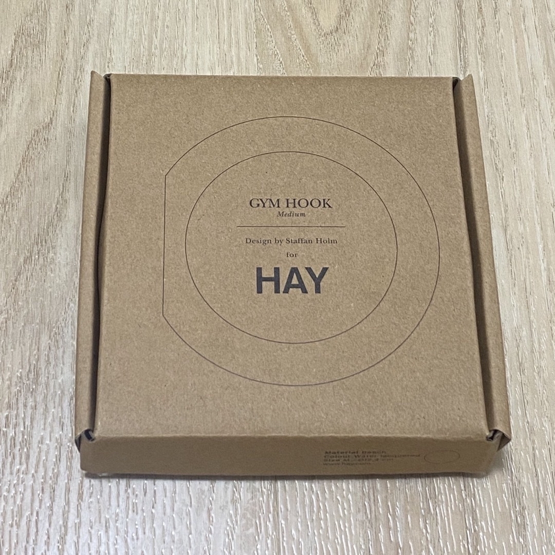 HAY GYM FOOK ヘイ ジムフックM ナチュラル 未使用 廃盤品 HAY GYM FOOK ヘイ ジムフックM ナチュラル 未使用 廃盤品