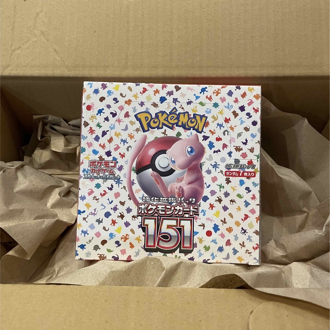 値引きする ポケモンカード 151 シュリンク付き 1box Box/デッキ/パック