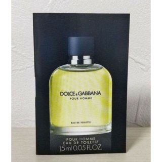 ドルチェアンドガッバーナ(DOLCE&GABBANA)の1.5ml DOLCE & GABBANAPOUR HOMME(香水(男性用))