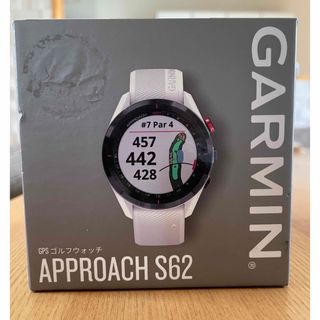 ガーミン(GARMIN)のGARMIN APPROACH S62 WHITE ゴルフウォッチ(その他)