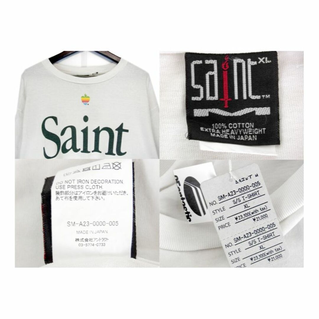 セントマイケルSAINT MICHAEL■23SS HEART Tシャツ