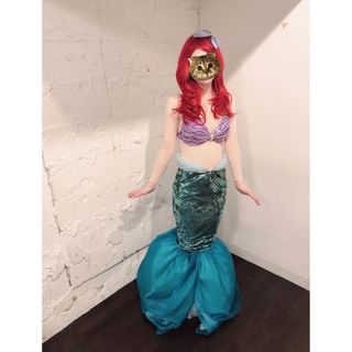 アリエル コスプレ ディズニー Dハロ ハロウィン リトルマーメイド