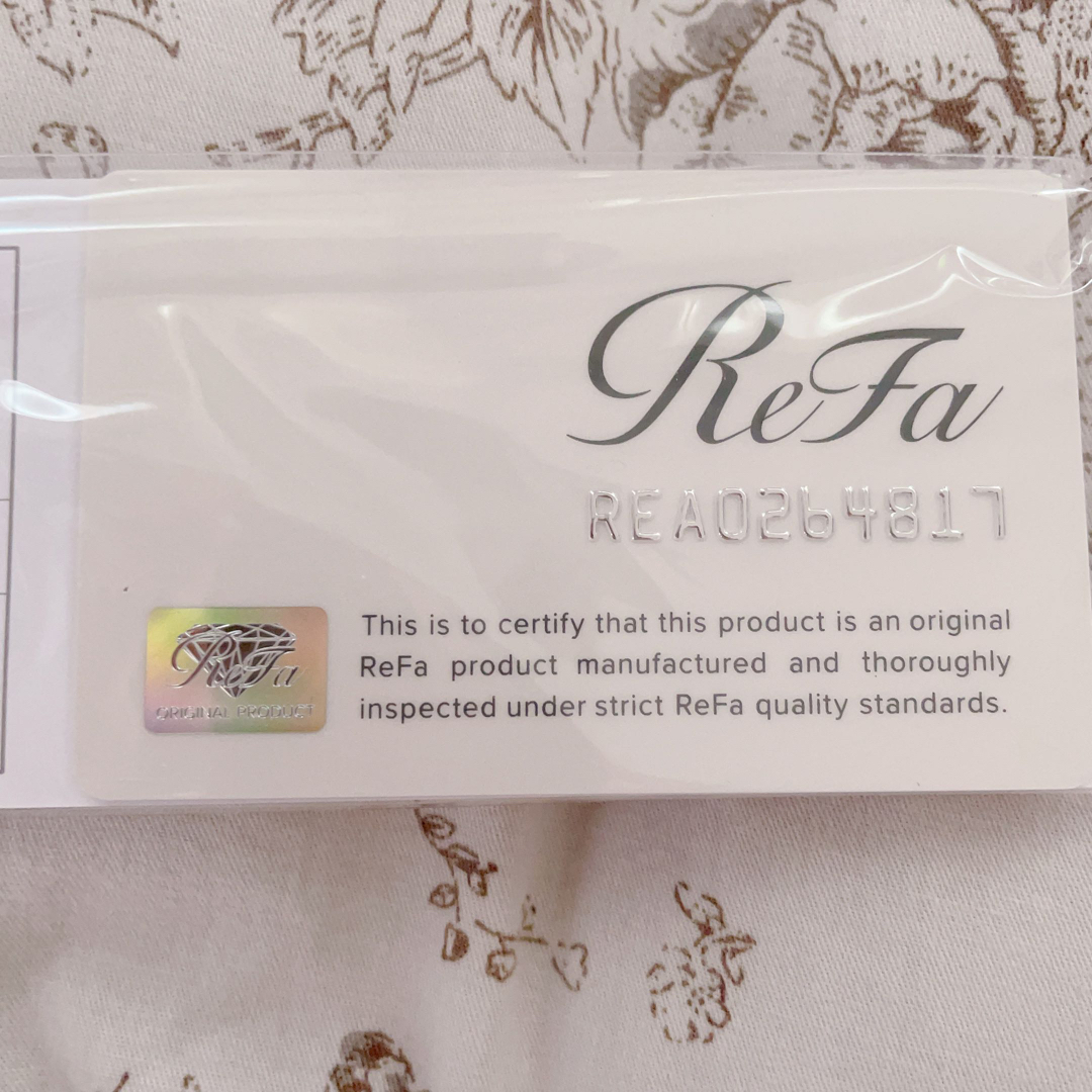 ReFa(リファ)のリファビューテック フィンガーアイロン スマホ/家電/カメラの美容/健康(ヘアアイロン)の商品写真
