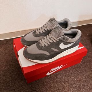 ナイキ(NIKE)のナイキ エアマックス 1 プレミアム クレープ グレー(スニーカー)