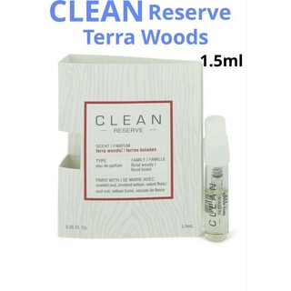 クリーン(CLEAN)の1.5ml CLEAN RESERVE TERRA WOODS(香水(女性用))