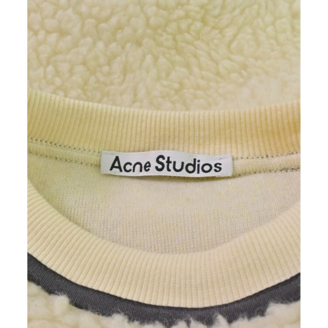 Acne Studios スウェット S アイボリーxエンジ